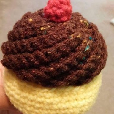 Birthday cupcake